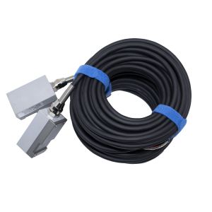 24V DCA Economical Ultrasonic Flow Water Meter Convenient To Operate