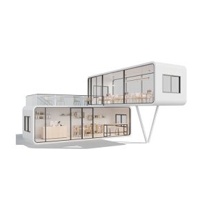 20FT Prefabricated Luxury Capsule Apple Pod Modular Stylish House