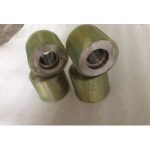 OEM Industrial Erosion Resistant PU Polyurethane Rollers Wheels / Polyurethane