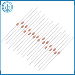 Diode Type Glass Encapsulated Discrete NTC Thermistor MF58 1.388M 1% 4500