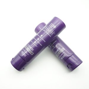 2oz Plastic Shampoo Tube Packaging With Flip Top Cap , Empty Lotion Tubes