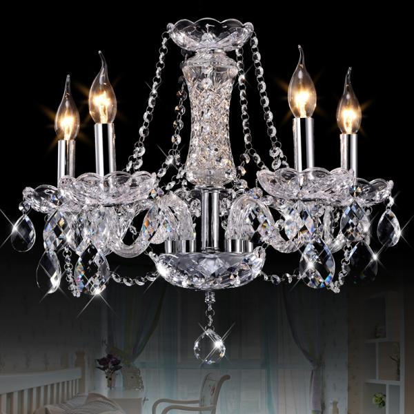 Reasonably priced crystal chandeliers with Lampshade(WH-CY-50)