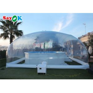 Customized Outdoor Enclosures Inflatable Swimming Pool Tent Cover Inflatable
