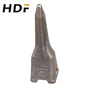 Heavy Duty 35MNBH Excavator Bucket Teeth DH360 2713-0032 Silver Color