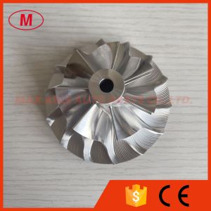 Cheap S2B 836340375 54.55/81.30mm 7+7 blades turbo milling/aluminum 2618/billet compressor wheel for 313232/ 313352 OE:312131 for sale