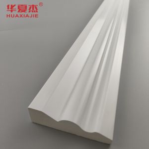 China White Pvc Skirting Board 70x20mm Pvc Moulding Easy To Clean Base Board Colonial Casing Indoor Decoration on sale