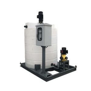 Energy Saving 2000L/H PE Coagulant Dosing System For Circulating Cooling Water