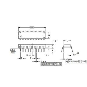 Cheap Integrated Circuit Chip HCMOS Microcontroller Unit MC68HC908JB8ADW MOTOROLA TO for sale