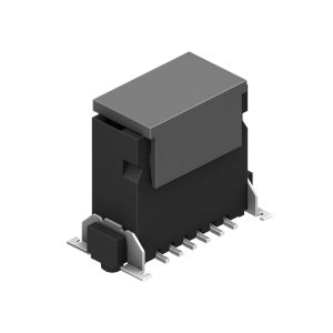 H 9.85mm High Speed Board To Board Connector 1.27mm SGS certificated