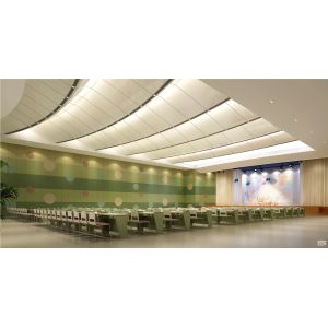 Self Adhesive Slotted Polyester Acoustic Panels 600mmx600mm