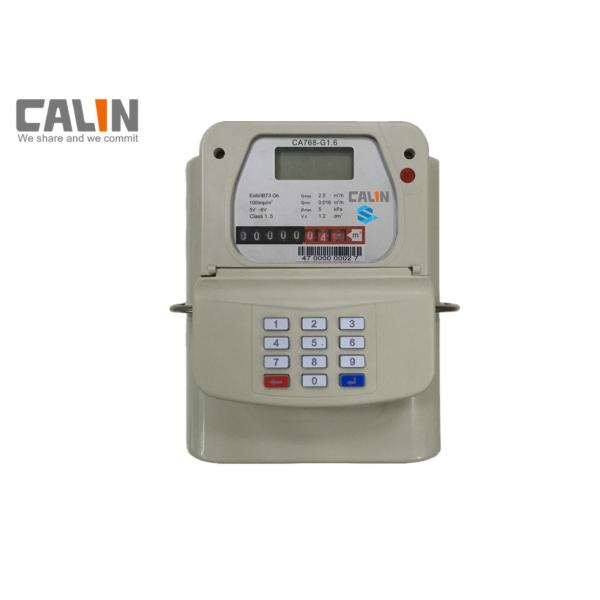 Pakistan STS Keypad Prepaid Gas Meter High Precision AMR / AMI Remote Readout