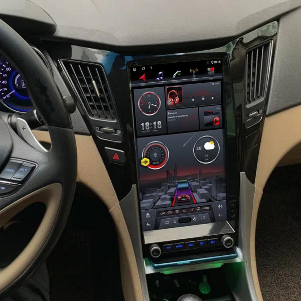 13.6in Car Video Player For Hyundai Sonata 2010-2014 Carplay Touch Screen Stereo