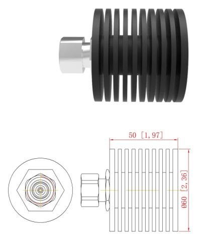 DC-6GHz 30W Dummy Load /Termination Load