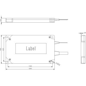 Specifications of 60ch 100GHz AAWG Module