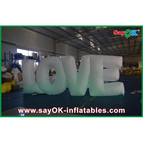 Quality Popular 190T Nylon Inflatable Lighting Decoration For Valentines Day wholesale
