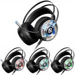 AJAZZ AX360 3.5mm Stereo Gaming Headset On Ear Headphones with Microphone Noise