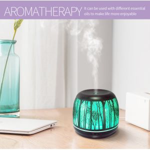 Iron 500ml 12W 25ML/H Ultrasonic Scent Diffuser PP ABS