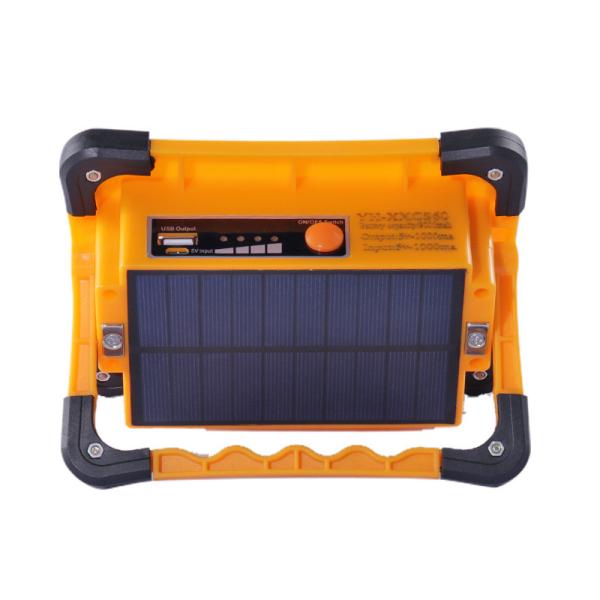 Quality FCC 8000k Solar Powered Rechargeable LED Work Light With Magnetic Base wholesale