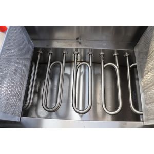 Snack Potato Chip Fryer Equipment , Restaurant Chicken Deep Fryer Machine