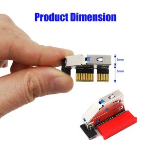 PCI Express Cable PCI-E 1X To 1X/4x/8x/16x Riser Card Extender