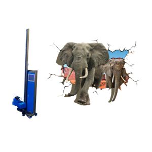 Slim 2 Printheads 2880 Dpi Digital Wall Printer 3d