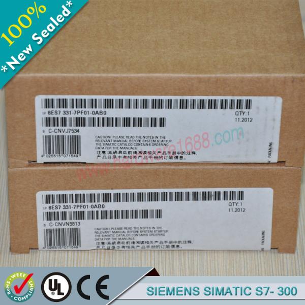 Quality SIEMENS SIMATIC S7-300 6ES7331-7PF01-0AB0 / 6ES73317PF010AB0 wholesale