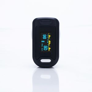 Blood Oxygen Sensor Silicone 30bpm Spo2 Fingertip Pulse Oximeter