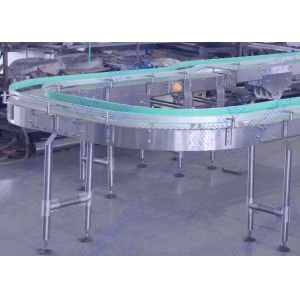 Designed Conveyor Systems / Modular Belt Conveyor Systems For Bottled Water