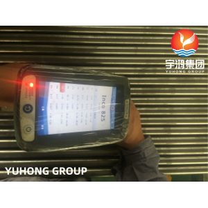 ASTM B163 Incoloy825 NO8825 DIN2.4858 Nickel Alloy Seamless Pipe For Heat