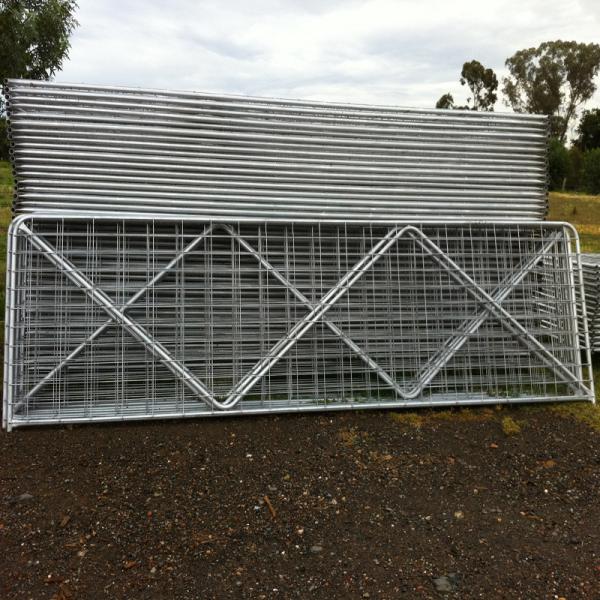 Heavy Duty Gate N Stay 14' (4200mm) 2.3mm wall thick - Mesh Farm Field Brisbane