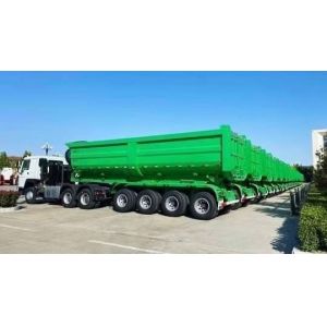 Jost E100 Landing Gear 40-80 Ton Steel Dump U-Shaped End Rear Tipper Dumper Semi