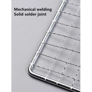 Customized Request BBQ Grill Stainless Steel Netting Wire Mesh with Woven