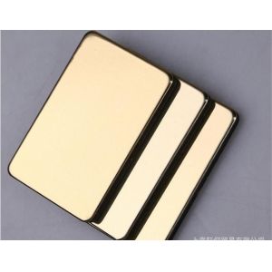 1500mm Width Mirror-Coated Aluminum Panel with CE Certificate