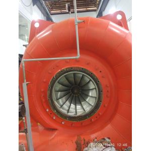 Stainless Steel Guide Vane Francis Hydro Turbine with and Rated Power 100