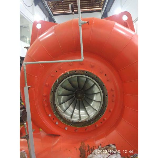 Stainless Steel Guide Vane Francis Hydro Turbine with and Rated Power 100