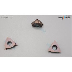 Cheap Outer Diameter Grooving Chip GBA43L/GBA43R Carbide Indexable Grooving Insert for sale