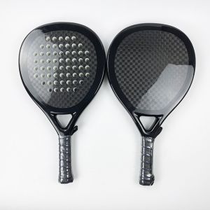 PU Beach Paddle Ball Racket Carbon 12k Paleta De Padel
