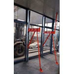 ICF Wall Self Locking Customized Piling Steel Bracing Cutting Service