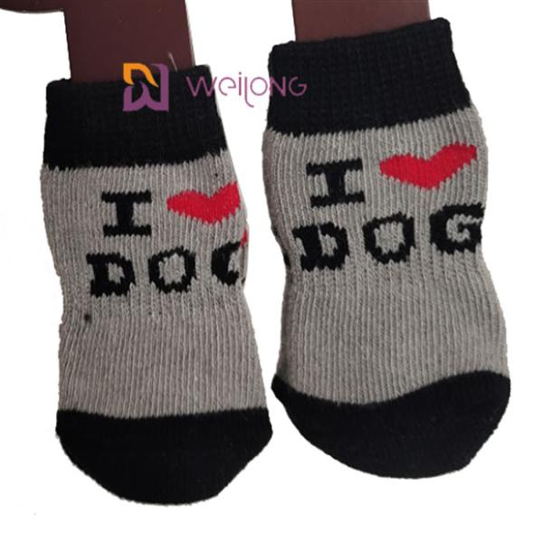 Customization Anti Slip Protective Sock For Dog Paw Dog Socks To Prevent