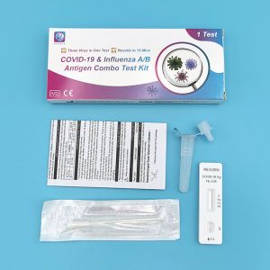 SARS-CoV-2 & Flu A/B Antigen Rapid Test Kit Blood / Urine / Saliva Sample Type