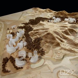 Conceptual Architectural Section Model CABR 1:1500 The Chinese University Of