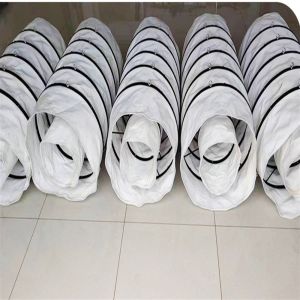 1m PRE Dust Filter Bag , Air Bag Filter For Industry Cement Canvas