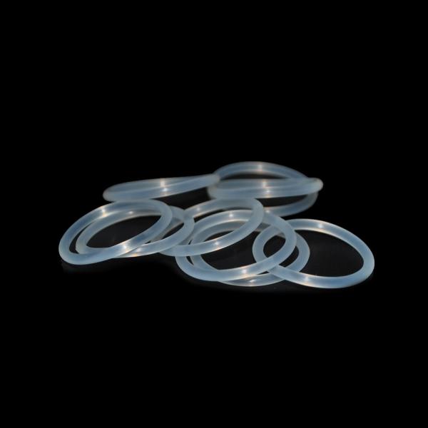 GMP Factory ISO13485 Registered Medical Food Grade Clear Silicone O Rings