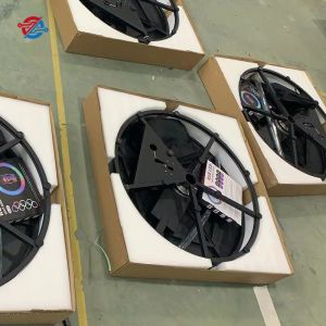 115cm 360 Rotating Photo Booth With LED Ring Light Wireless Control Selfie Or