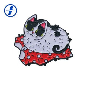 Custom high quality metal plating soft enamel epoxy lapel pin for hot sales