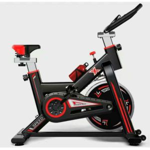 Smart Gym Black Spinning Bike 3.5HP Indoor Exercise Magnetic Resistance