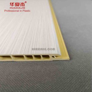 Antiseptic Wpc Wall Panel 600mm Width Polymer Bamboo Fiber