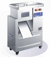 China Stainless Steel Meat Cutter with 0.75KW Power and 3.5-5mm Cutting Blade Meat Cutter on sale