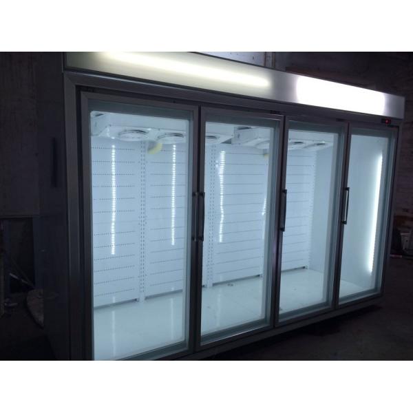 Quality Open Multideck Display Fridge With Glasss Door Remoted Cooling System wholesale