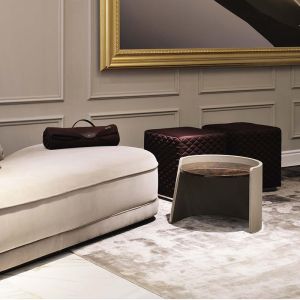 80x45cm Black Marble Side Table , 55cm End Table Coffee Table